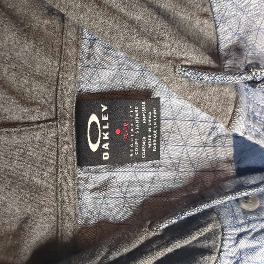 Oakley Button Down Quilted Hoodie/jacket ☠️Sz XL☠️
